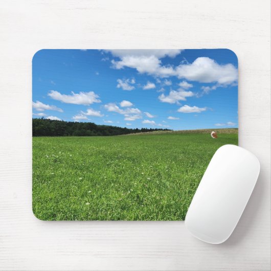 Guinea Schweinefleisch in Feldmauern Mousepad (Mit Mouse)