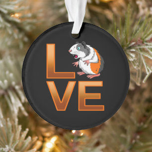 Guinea Schweinefleisch Liebe NIEDLICHE GUINEA Ornament
