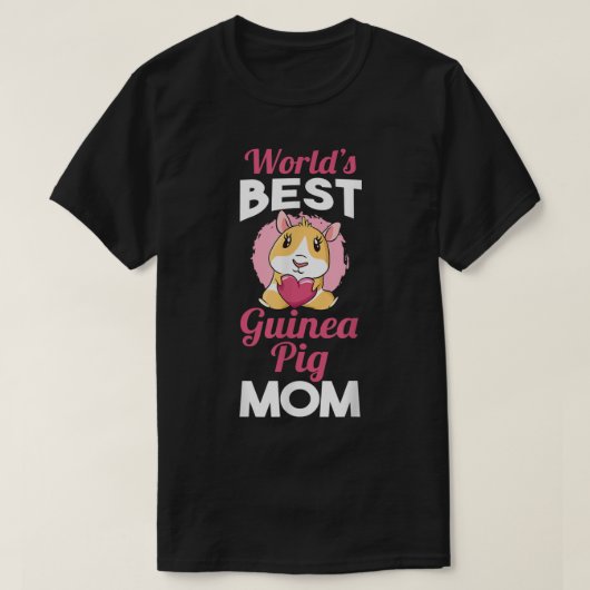 Guinea Schweinefleisch Mama 2227 T-Shirt (Design vorne)