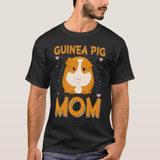 Guinea Schweinefleisch Mama Guinea 1 T-Shirt (Vorderseite)