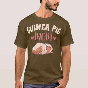 Guinea Schweinefleisch Mama Kostüm Mama Mother Lon T-Shirt
