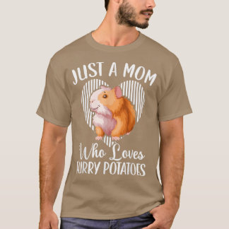 Guinea Schweinefleisch Mama Niedlich Cavy445 T-Shirt