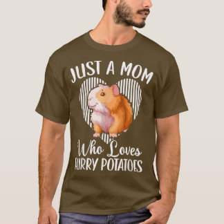 Guinea Schweinefleisch Mama Niedlich Cavy449 T-Shirt