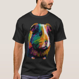 Guinea Schweinefleisch Mama Vater Funny Piggy Love T-Shirt