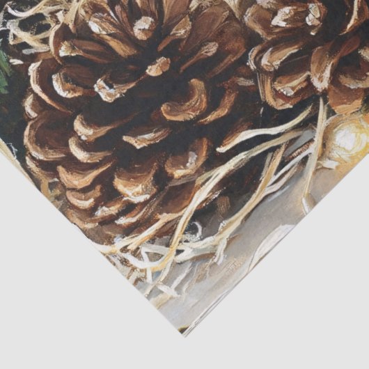 Guinea Schweinefleisch mit Weihnachtsmannmütze Dec Seidenpapier (Ausschnitt)