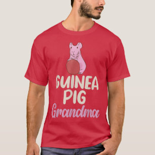 Guinea Schweinefleisch Oma Niedliche Guinea T-Shirt