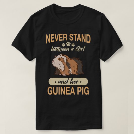 Guinea Schweinefleisch Pet Peruaner Sheba Premium2 T-Shirt (Design vorne)