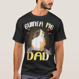 Guinea Schweinefleisch Vater Guinea Schweinefarbe T-Shirt