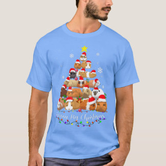 Guinea Schweinefleisch Weihnachtsbaum Weihnachtsfe T-Shirt