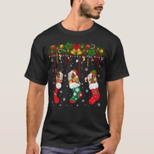 Guinea Schweinefleisch Weihnachtssocken Weihnachte T-Shirt
