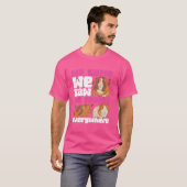 Guinea Schweinefleisch wir kamen sahen wir wir übe T-Shirt (Vorne ganz)