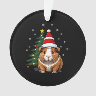 Guinea Schweinefleisch zu Weihnachten Ornament
