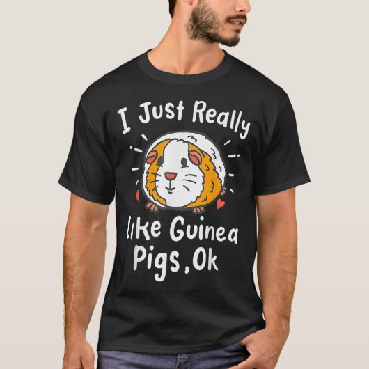 Guinea Schweinegeschenke T-Shirt (Vorderseite)