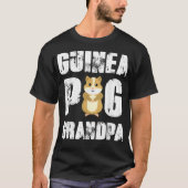 Guinea Schweinegrippe Großvater Niedliches Geschen T-Shirt (Vorderseite)