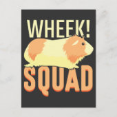 Guinea Schweineklatte Tier bezaubernd Pet Lover Postkarte (Vorderseite)