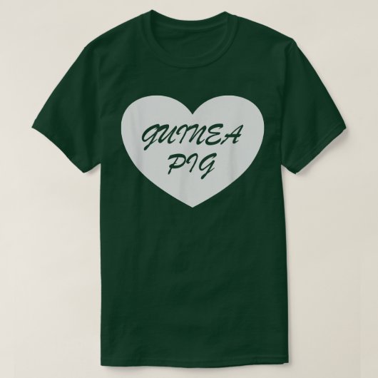 Guinea Schweinekleidung - Einzigartiges Schweinele T-Shirt (Design vorne)