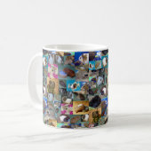 Guinea Schweinekollage, Kaffeetasse (Vorderseite Links)