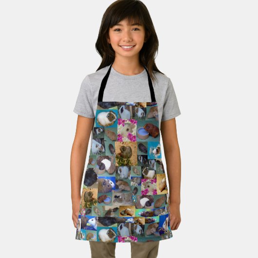 Guinea Schweinekollage, Kinder-Schürze Schürze (Insitu)