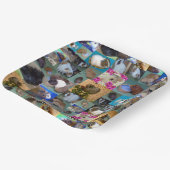 Guinea Schweinekollage, Pappteller (Gewinkelt)