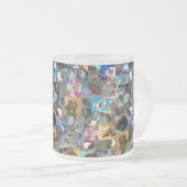 Guinea Schweinekollage, Tasse mit heißem Schokolad (VorderseiteRechts)