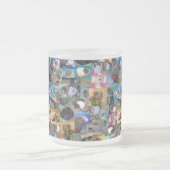 Guinea Schweinekollage, Tasse mit heißem Schokolad (Mittel)