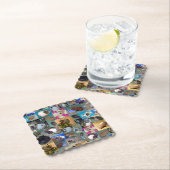 Guinea Schweinekollage, Untersetzer (Vor Ort)