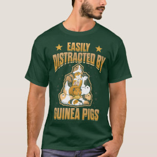 Guinea Schweinekonzept leicht von Schweinen abgele T-Shirt