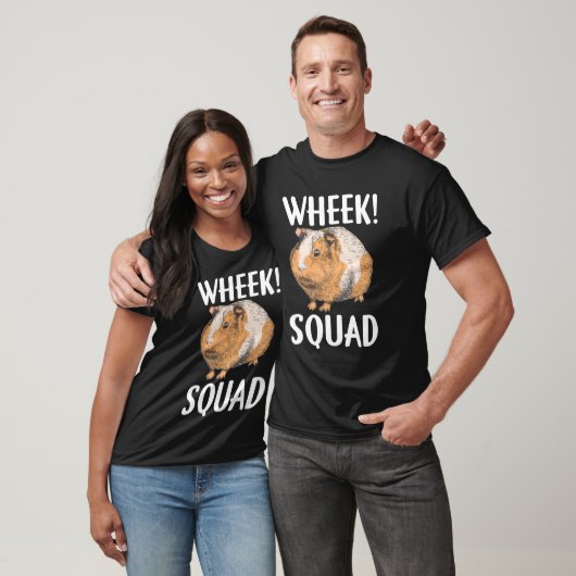 Guinea Schweinekopf Funny Wheel Tier T-Shirt (Unisex)