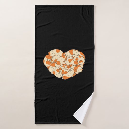 Guinea Schweinekraut Liebe | NIEDLICHE GUINEA Badehandtuch (Badehandtuch)