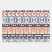 Guinea Schweinepest Set von drei Geschenkpapier Set (Vorderseite 3)