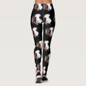 Guinea Schweineprint Muster, Ladys Full Print Legg Leggings (Rückseite)