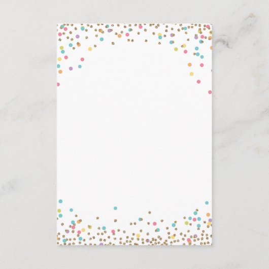 Guinea - Schweineschein adoptiert Begleitkarte (Rückseite)