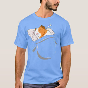Guinea Schweineschlachtkörper Nickerchen T-Shirt