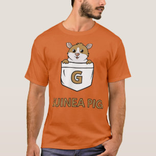 Guinea Schweinetasche Tierdesign T-Shirt