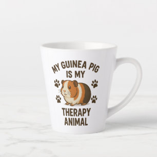 Guinea Schweinetherapie Latte Tasse