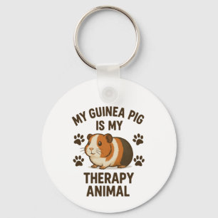 Guinea Schweinetherapie Tierischer Schlüsselanhäng Schlüsselanhänger