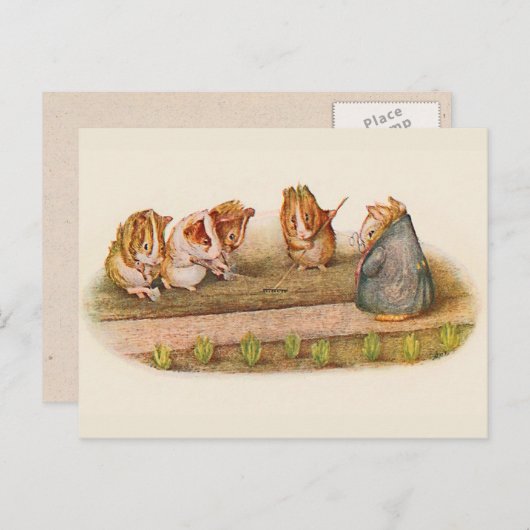 Guinea Schweinezuchtgarten Postkarte (Vorne/Hinten)