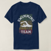 Guinea Schwimmen Baden Wassersport Schwimmen T-Shirt (Design vorne)