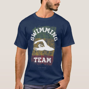 Guinea Schwimmen Baden Wassersport Schwimmen T-Shirt