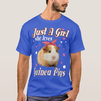 Guinea schwingt nur ein Mädchen, das Lieben hat T-Shirt