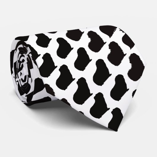 Guinea Silhouette Krawatte (Gerollt)