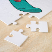 Guinea Snowboarder Snowboard Puzzle (Seite)