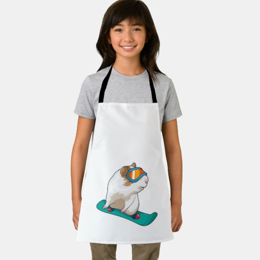 Guinea Snowboarder Snowboard Schürze (Insitu)