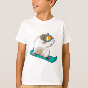 Guinea Snowboarder Snowboard T-Shirt