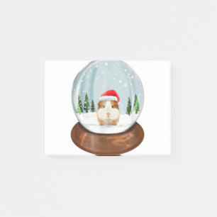 Guinea Snowglobe xmas pjmas jpg outfit christmas.p Post-it Klebezettel