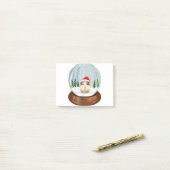 Guinea Snowglobe xmas pjmas jpg outfit christmas.p Post-it Klebezettel (Auf Schreibtisch)