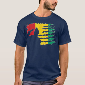 Guinea Soldier Salute Veteran Patriot T-Shirt