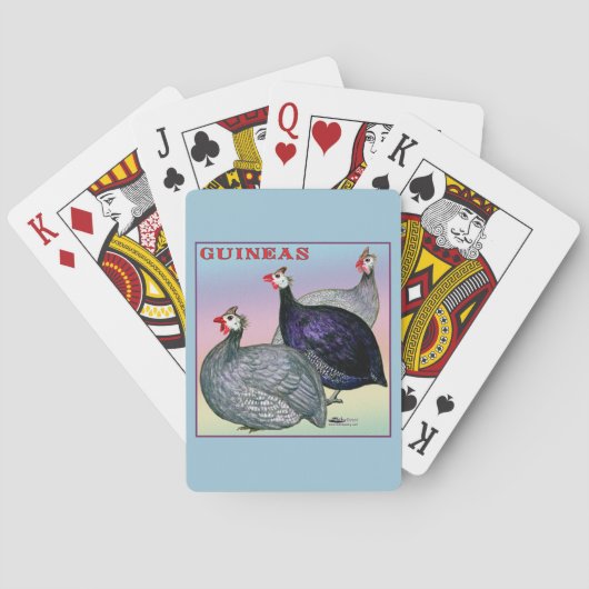 Guinea Spielkarten (Rückseite)