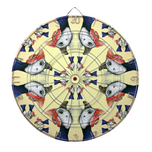 Guinea überall! dartscheibe (vorne)