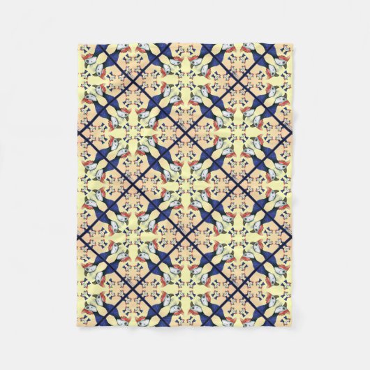 Guinea überall! fleecedecke (Vorderseite)